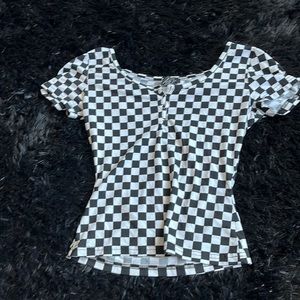 Rue 21 Checkered Top